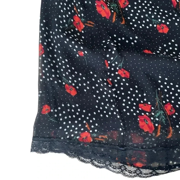 The Kooples Popi Off Shoulder Lace Mini Dress - Picture 7 of 8